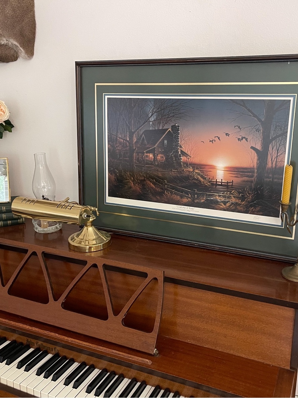 Terry Redlin Limited Edition Print - “Comforts of Home”